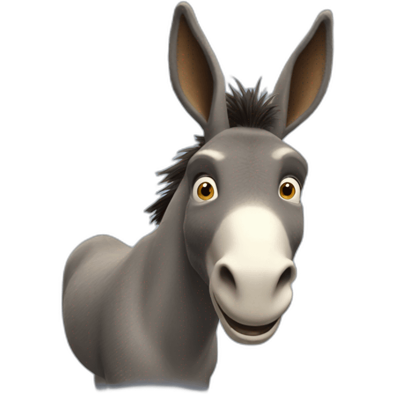 Donkey dans shrek emoji