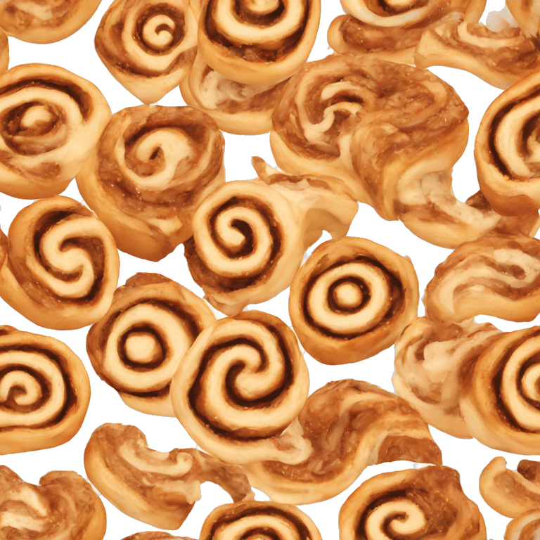 Cinnamon roll, realistic emoji