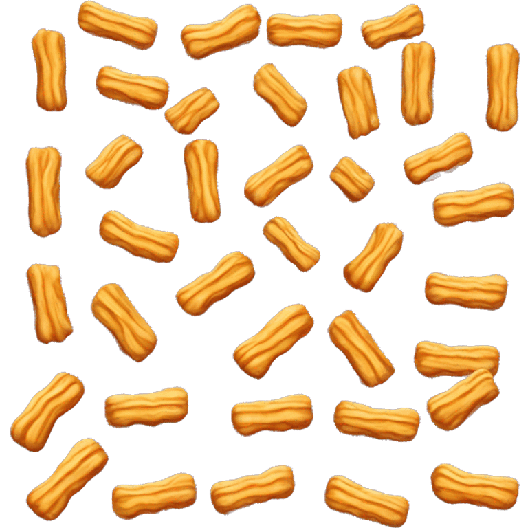 “Churros golden-browns with sugar.” emoji