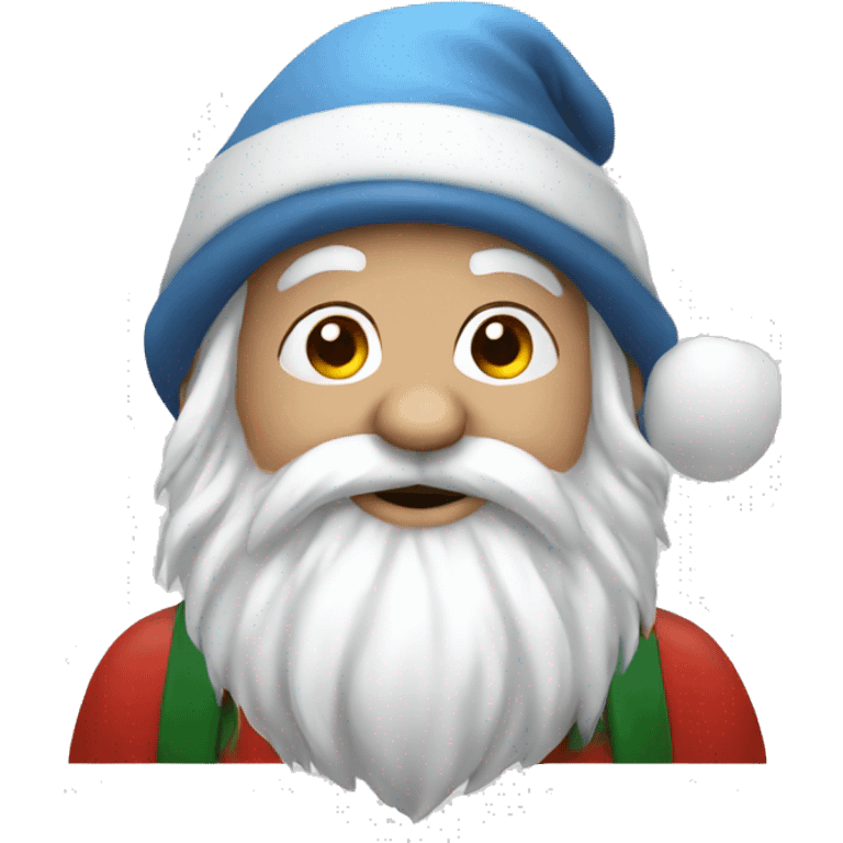 Christmas gnome emoji