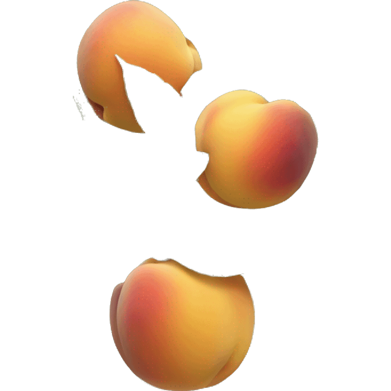 peaches on a tree emoji