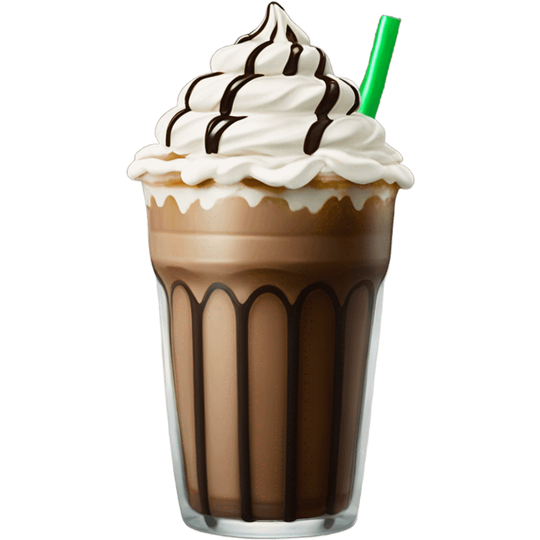 Starbucks Frappuccino mocha emoji