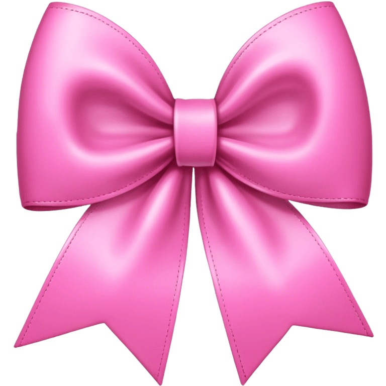 pink bow emoji