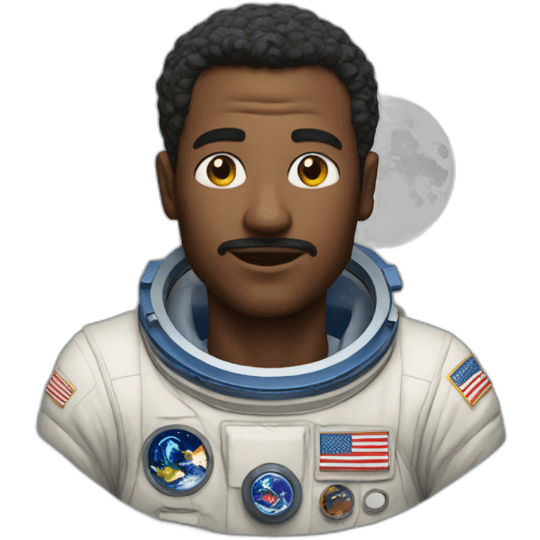 Man on moon emoji