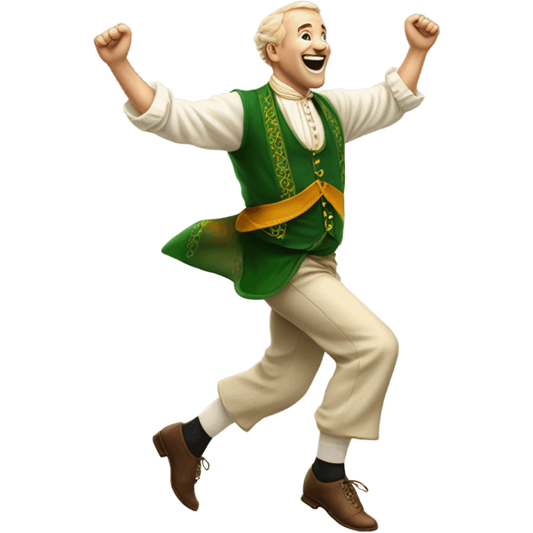 Dancing Irishman  emoji