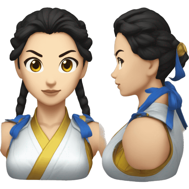 Chun li from street fighter emoji