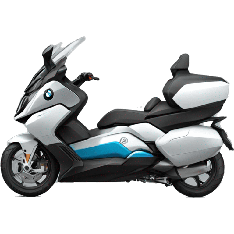 futuristic DELIVERY moto vehicle covered roof car driver bike bmw c1 bmwc1 emoji