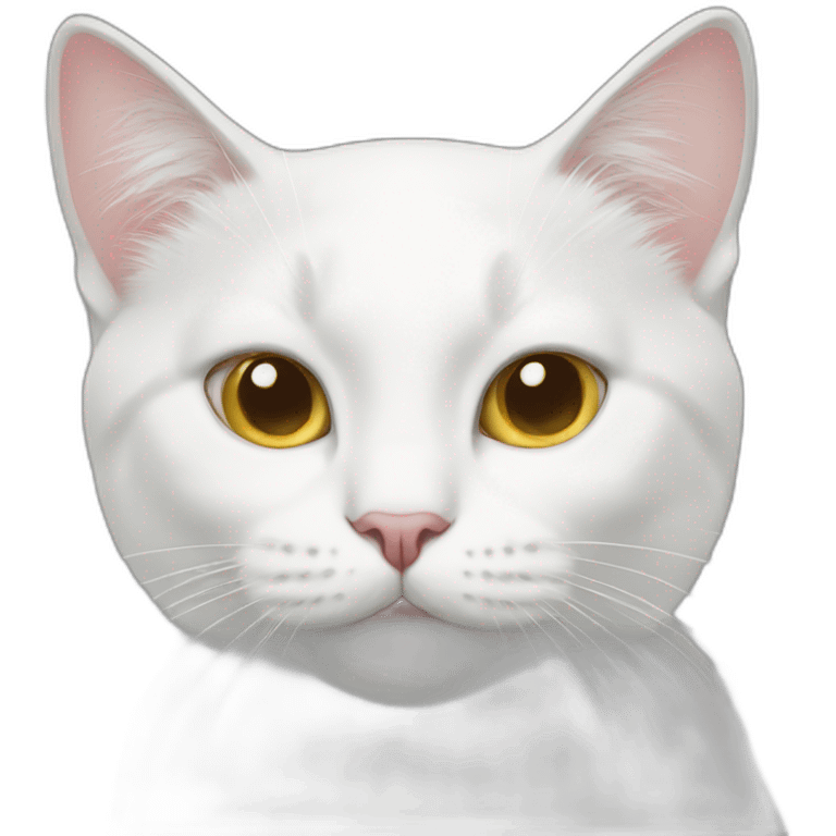 white-cat-in-iphone emoji