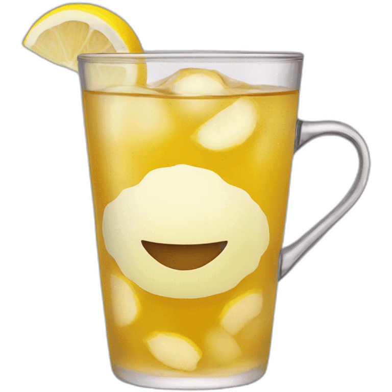 lemon ginger tea emoji