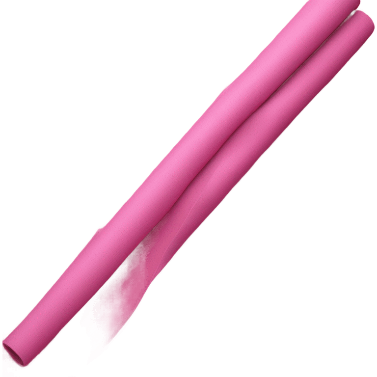 Pink yoga mat emoji emoji