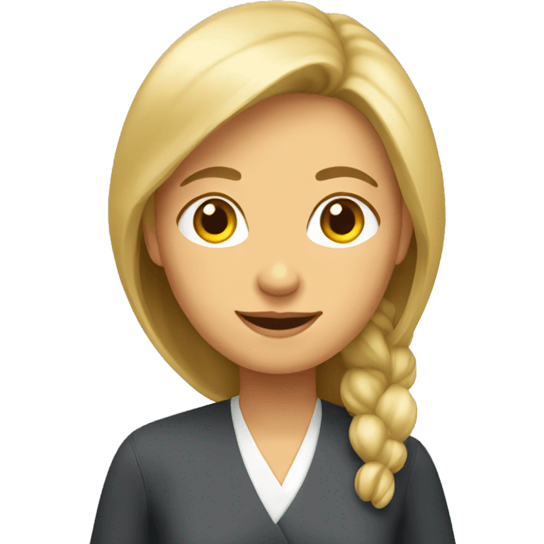 Czech woman emoji