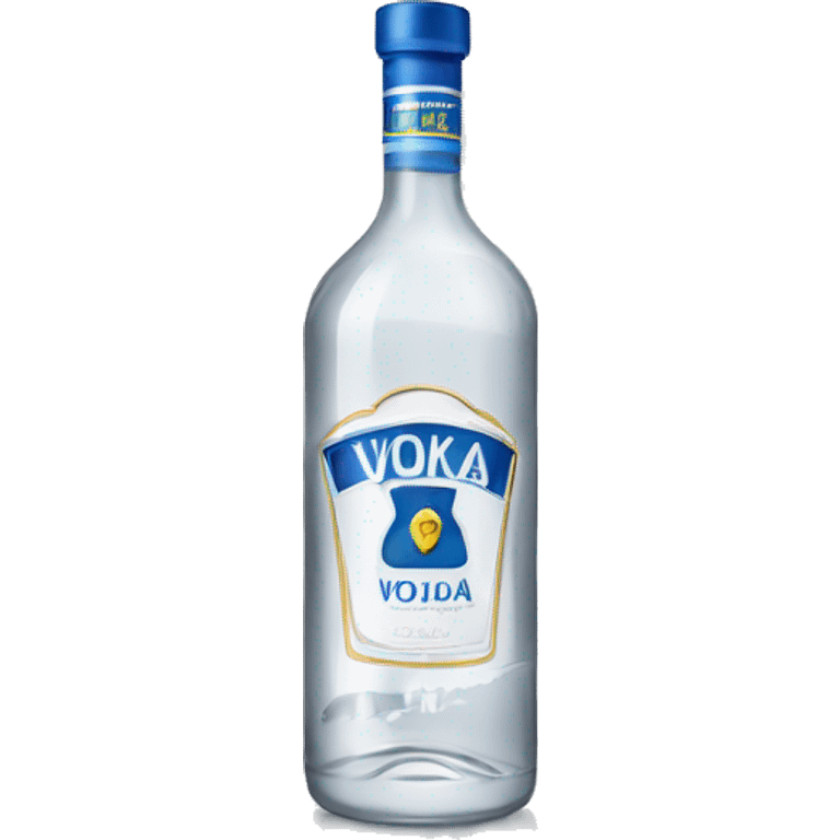 bottle of vodka emoji