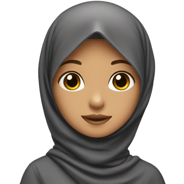 Girl in hijab  emoji