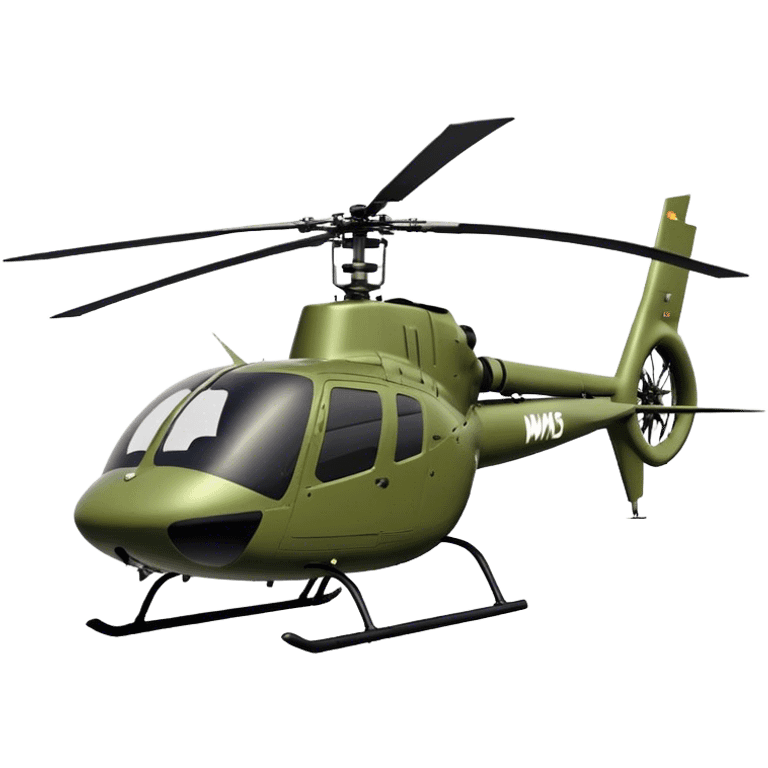 MD 500 - MD Helicopters (Model Year: 2021) (Iconic colour: Olive green) emoji