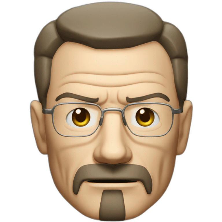 Walter white face emoji