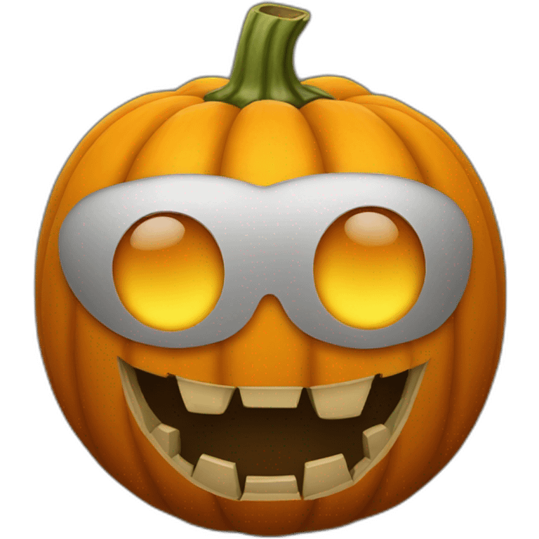 pumpkin head emoji