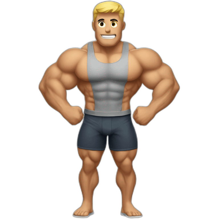 Homme musclé emoji