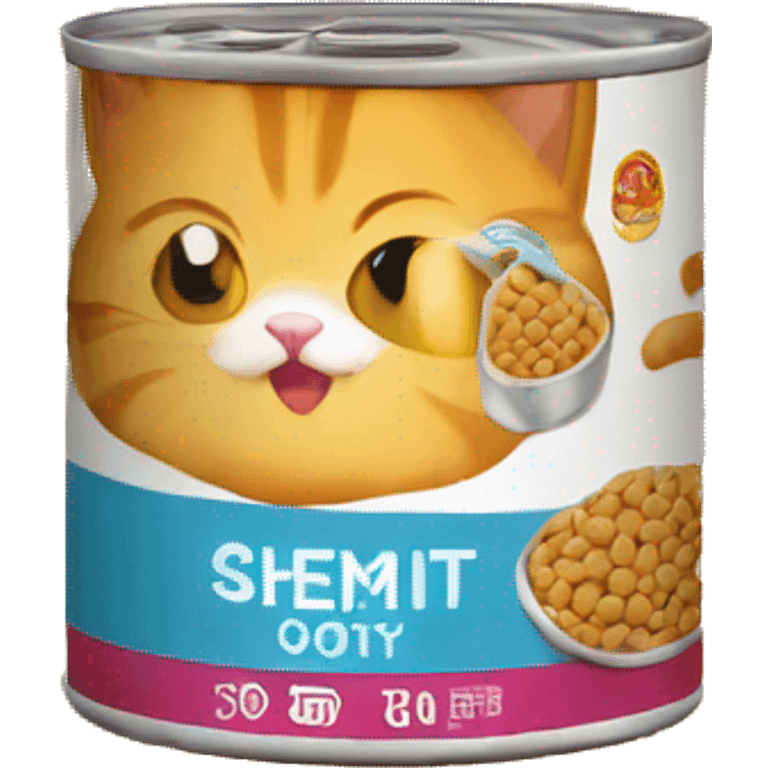 cat food can emoji