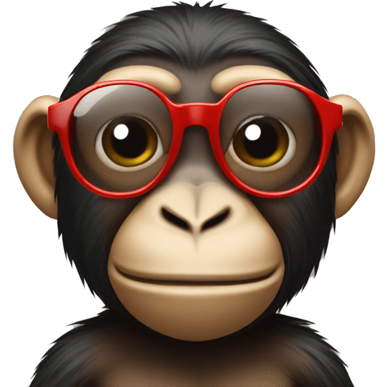 Sunglasses monkey emoji