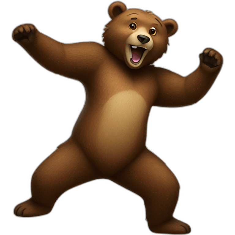 Dancing Bear emoji