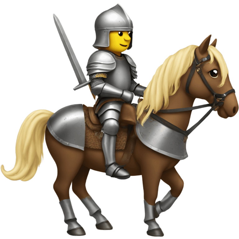 Knight on horseback  emoji