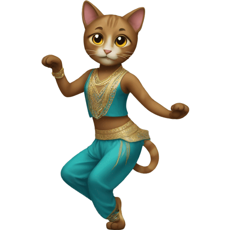 dancer cat emoji