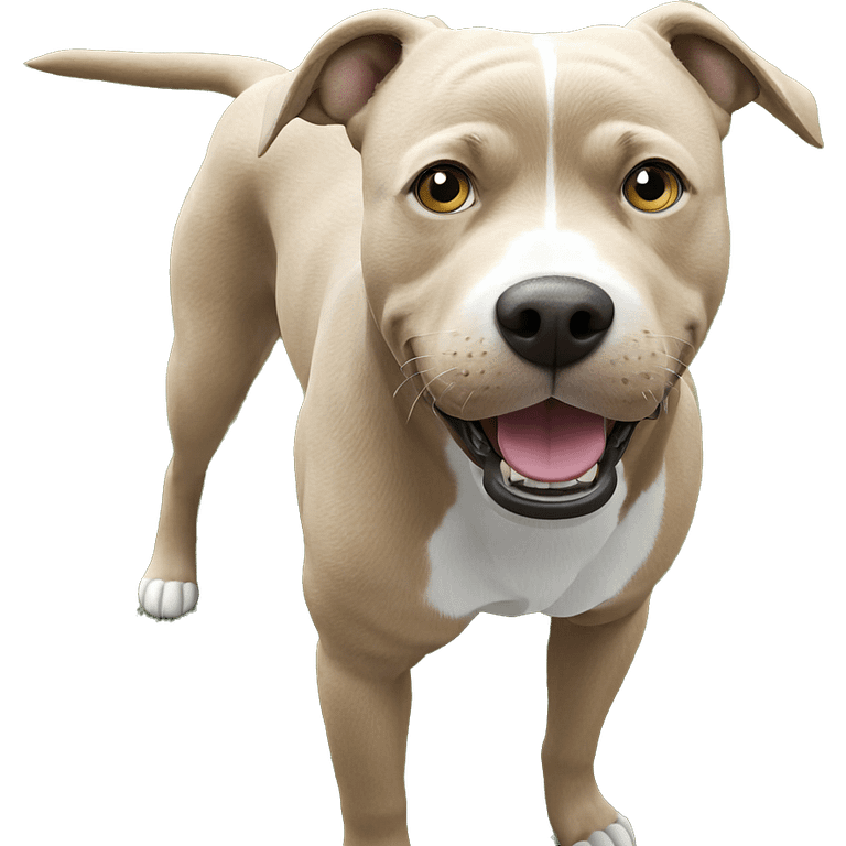 realistic dog on grass emoji