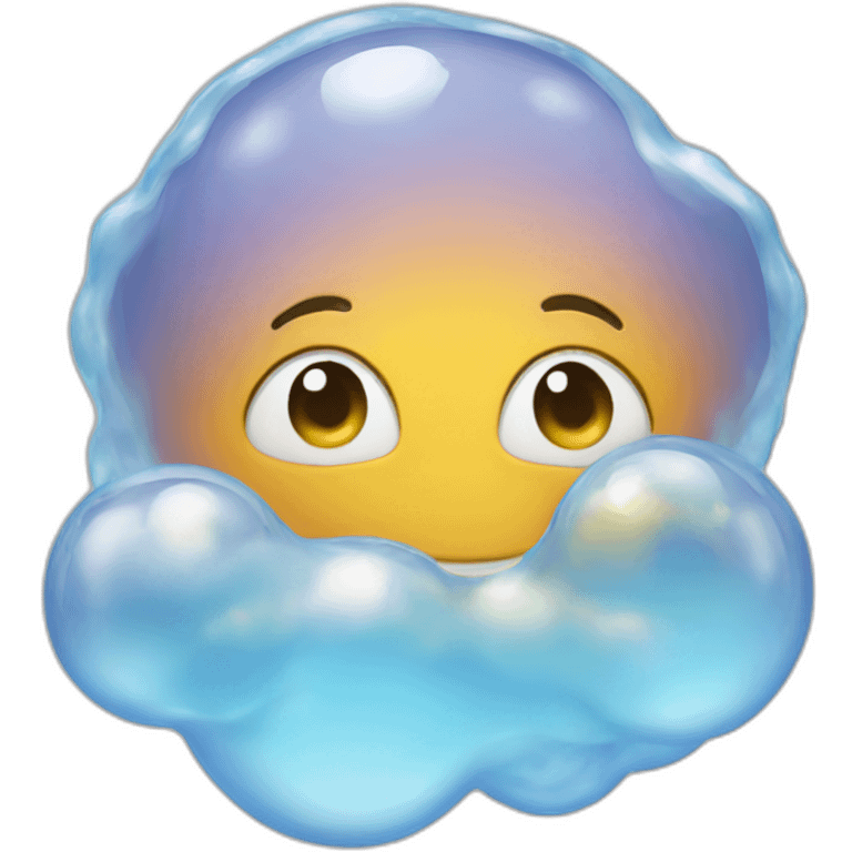 ice-bubble-cloud emoji