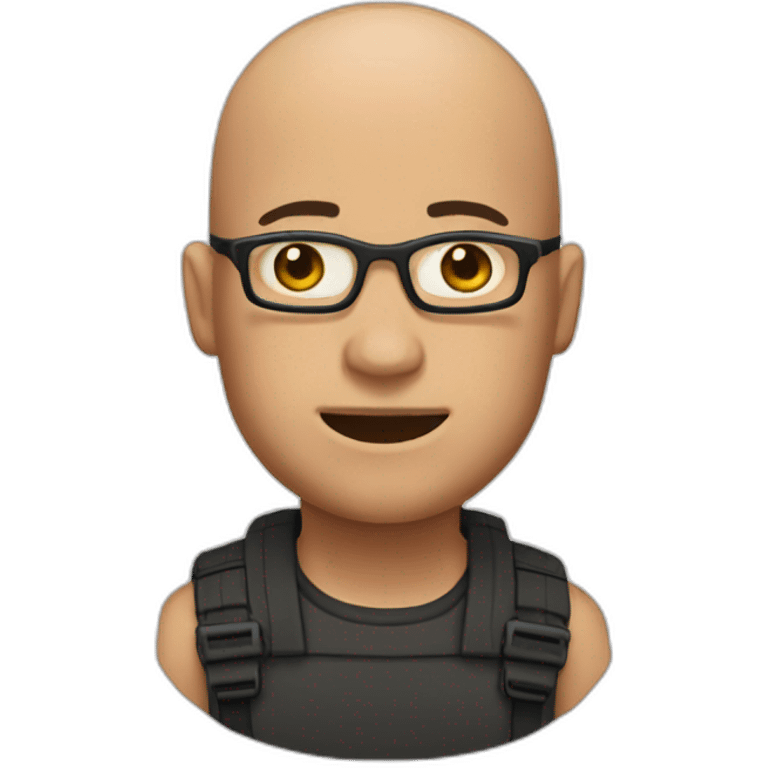 twitch emote bald emoji