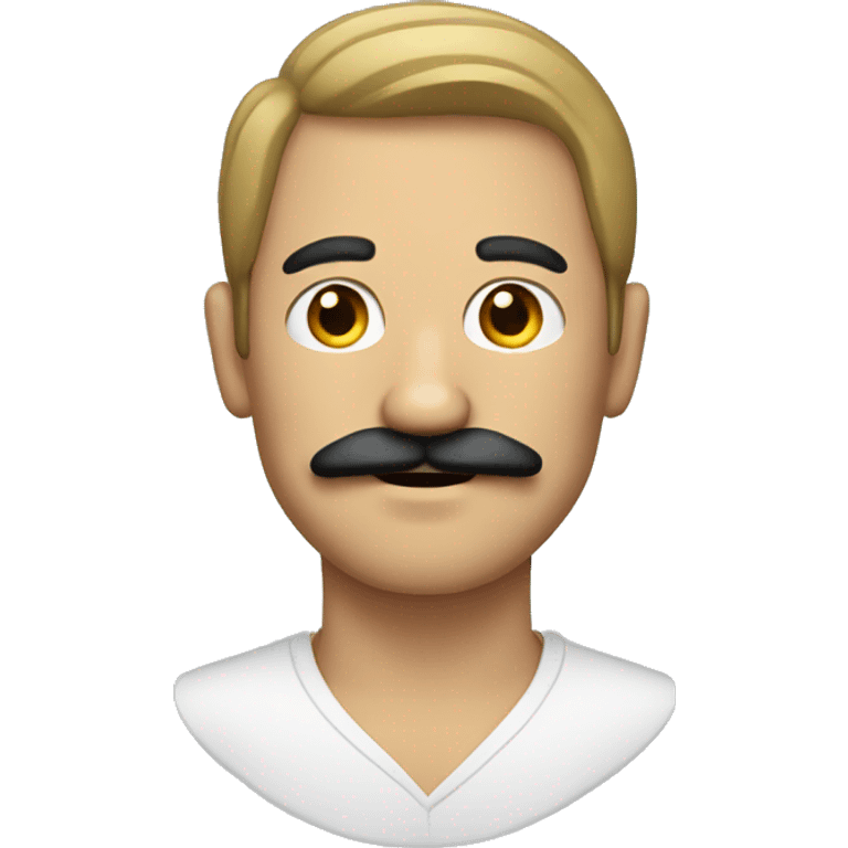 man with black mustaches emoji