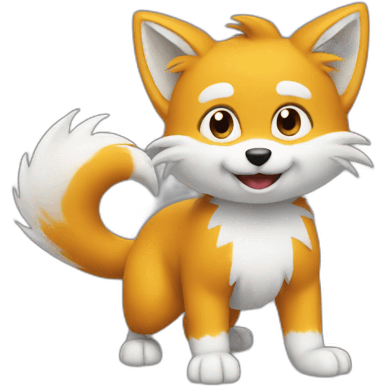 Tails emoji