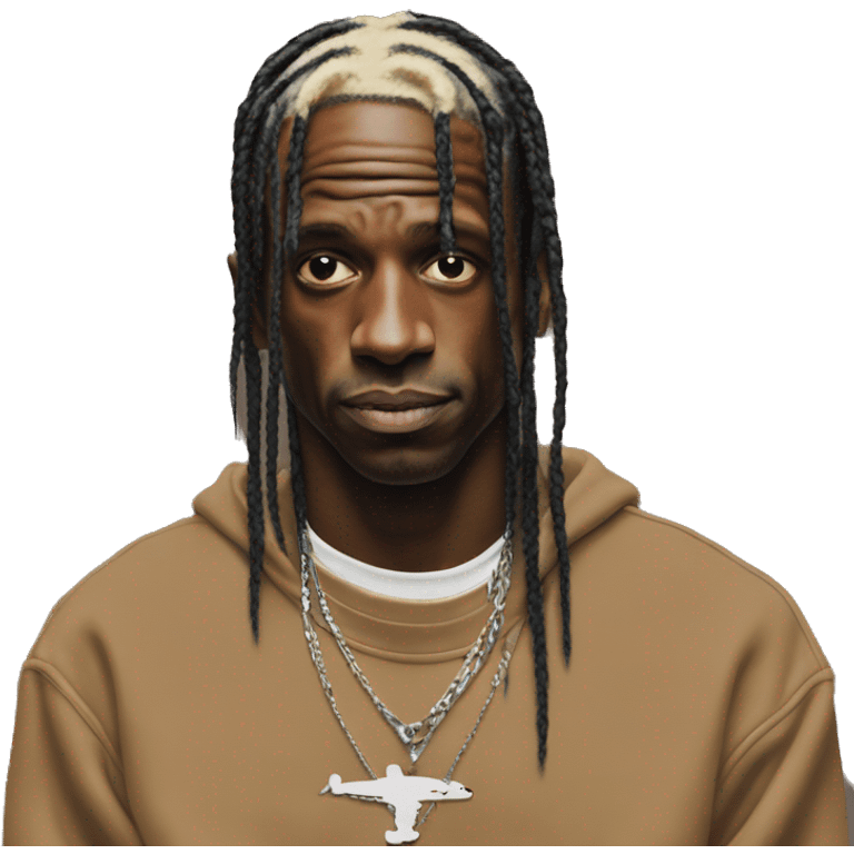 Travis Scott album cover emoji