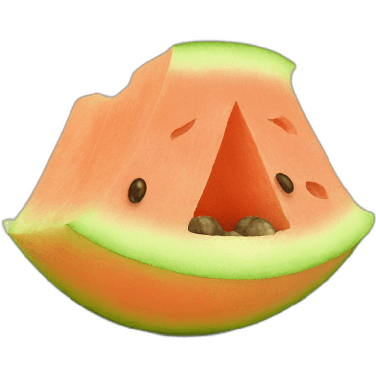 melon eat emoji