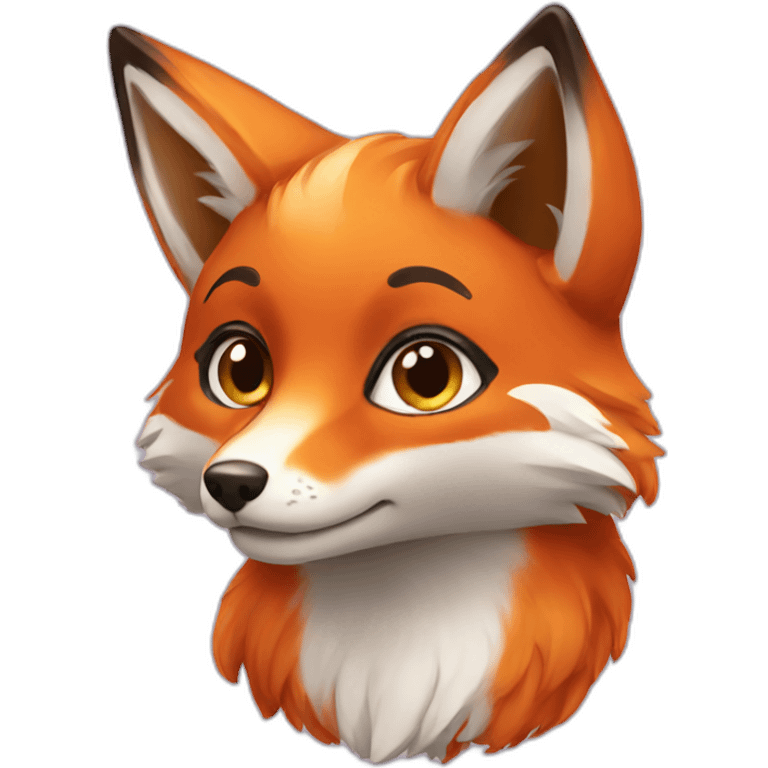 Pretty Fox emoji