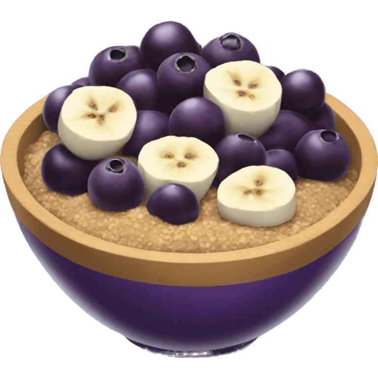 acai bowl emoji