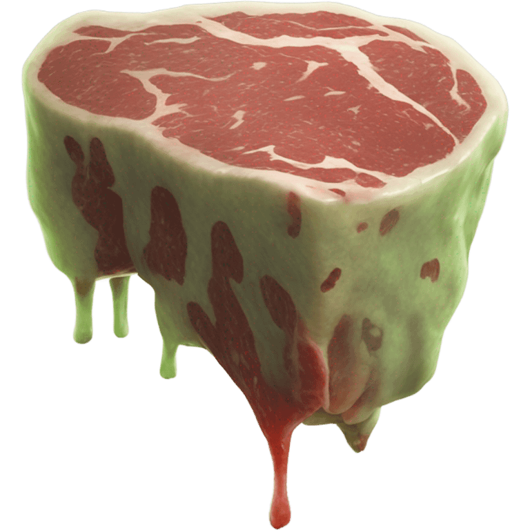 rotten beef emoji