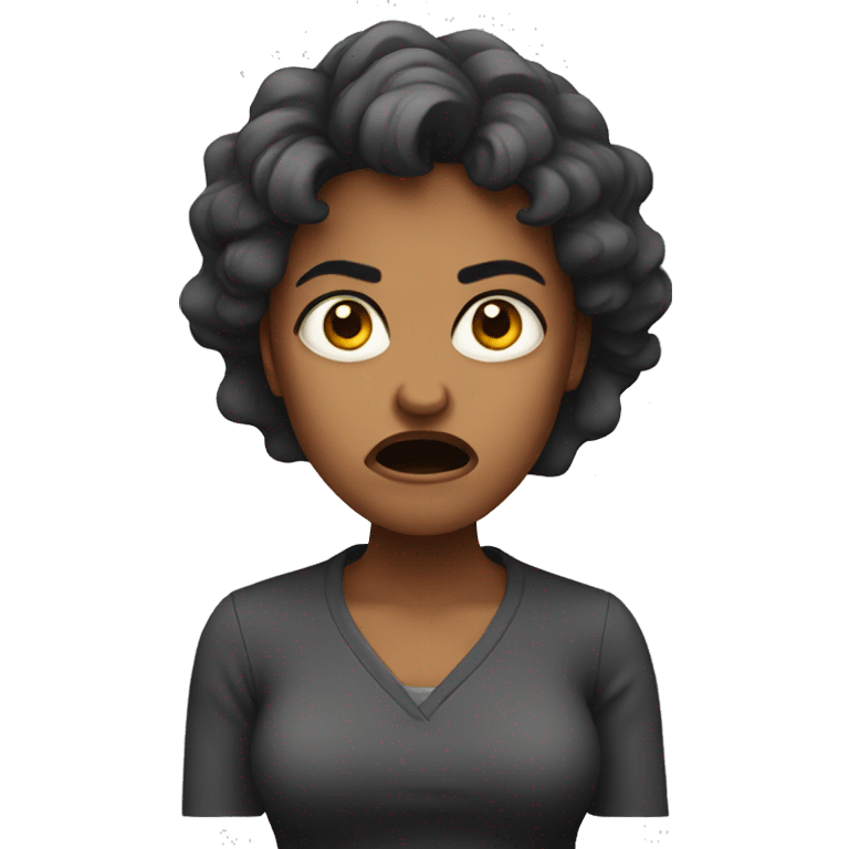 Angry women emoji