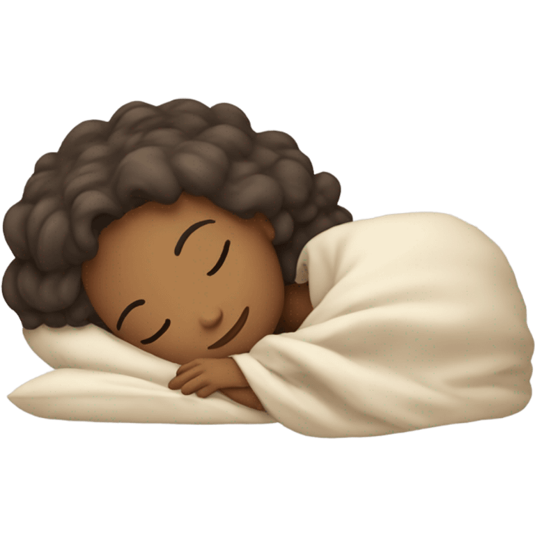 Girl sleeping emoji