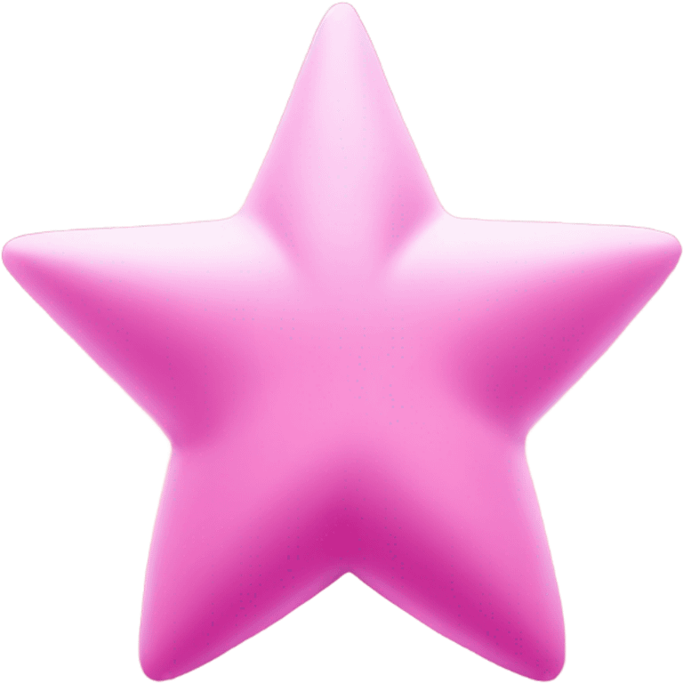 pink star emoji