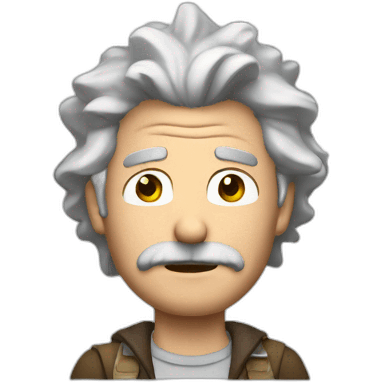 Rick from Rick and Mory  emoji