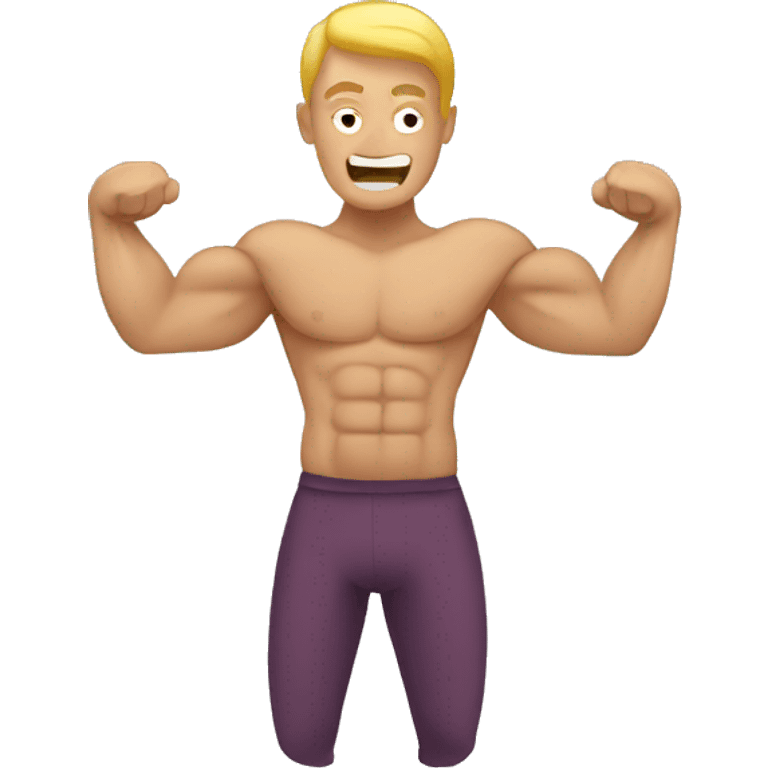 muscle strengthening emoji