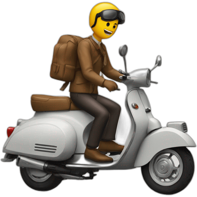 mod with vespa emoji