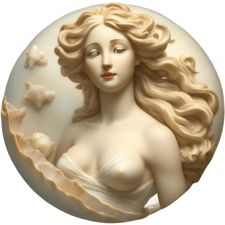 Birth of Venus painting by Sandro Botticelli emoji