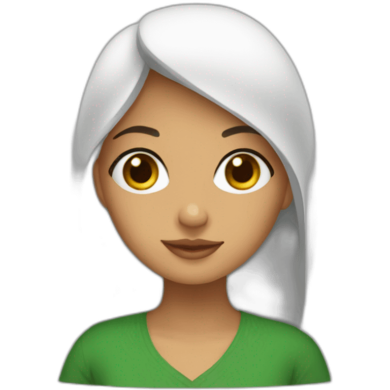 Algerian girl emoji