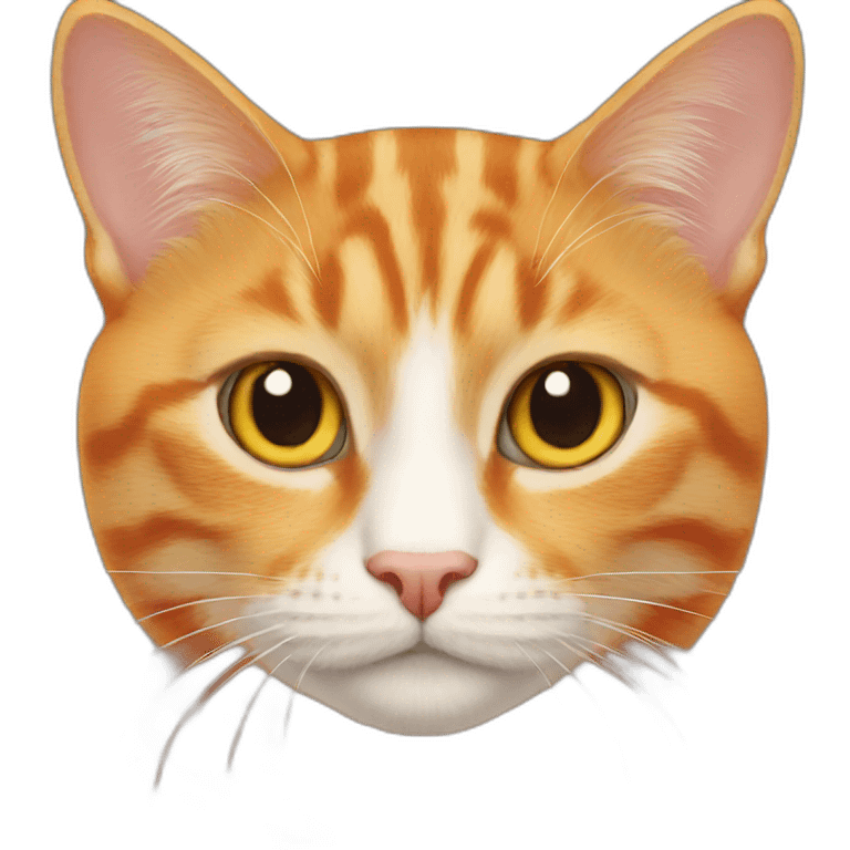 orange cat emoji