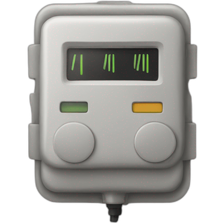 An electrical meter emoji