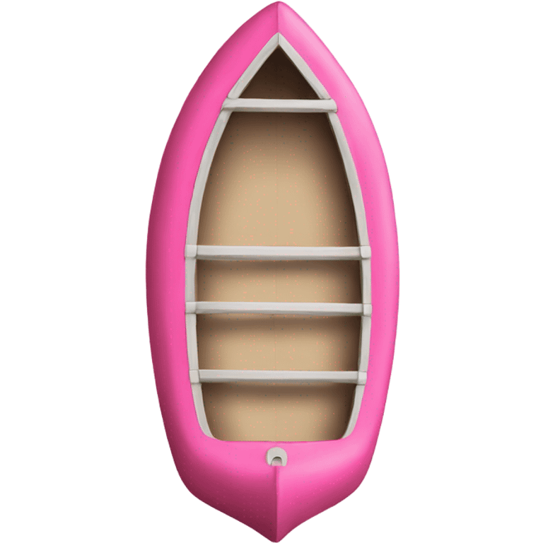 Pink boat emoji