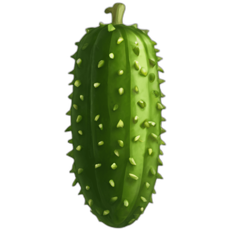 delicious gherkin emoji