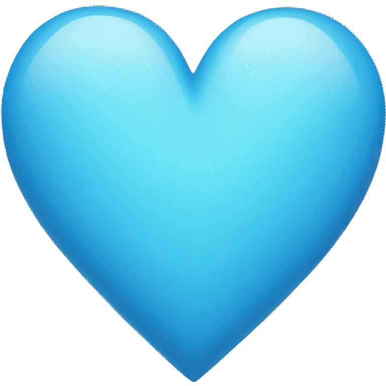 Heart-blizzard-blue-color emoji