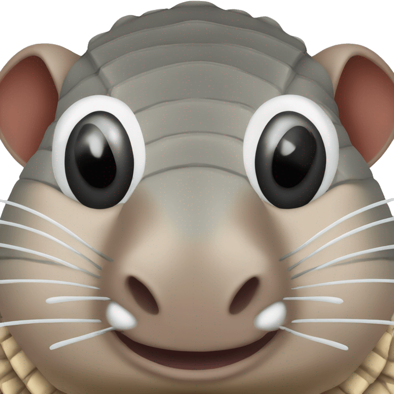 Armadillo Head emoji